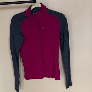 Women’s IBEX wool zip up top - medium